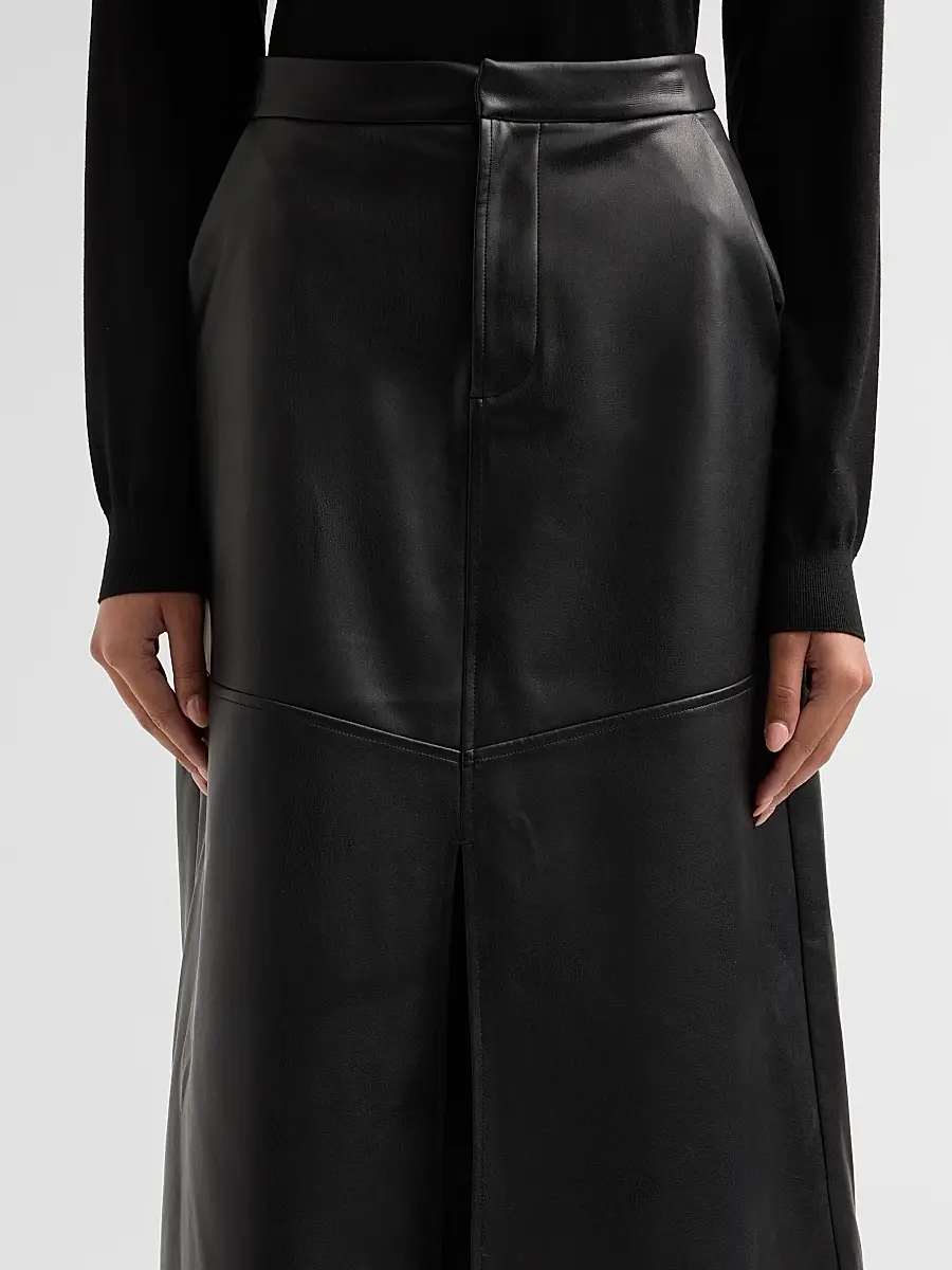 L'Agence Women's Robyn A-Line Midi Skirt | Thumbnail 5 L'Agence Women's Robyn A-Line Midi Skirt | Thumbnail 5