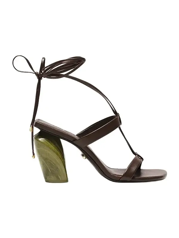 Women's Bri 90MM Strappy Jade Heel Sandals
