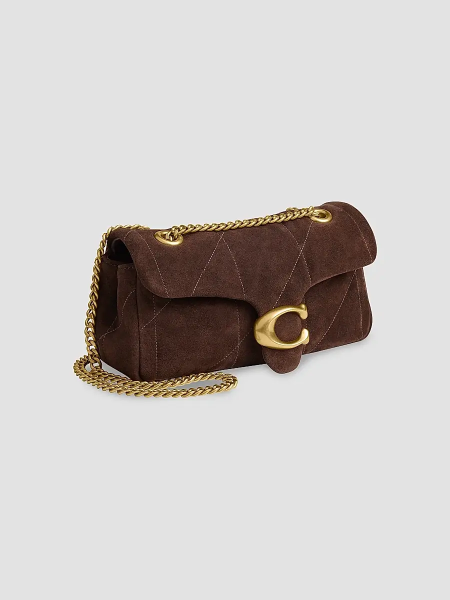 Coach Women's Tabby 20 Quilted Suede Shoulder Bag | Thumbnail 10 Coach Women's Tabby 20 Quilted Suede Shoulder Bag | Thumbnail 10