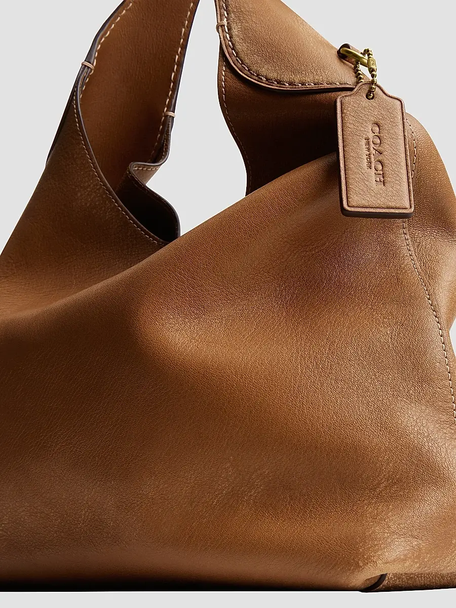 Coach Women's Brooklyn Leather Shoulder Bag | Thumbnail 3 Coach Women's Brooklyn Leather Shoulder Bag | Thumbnail 3