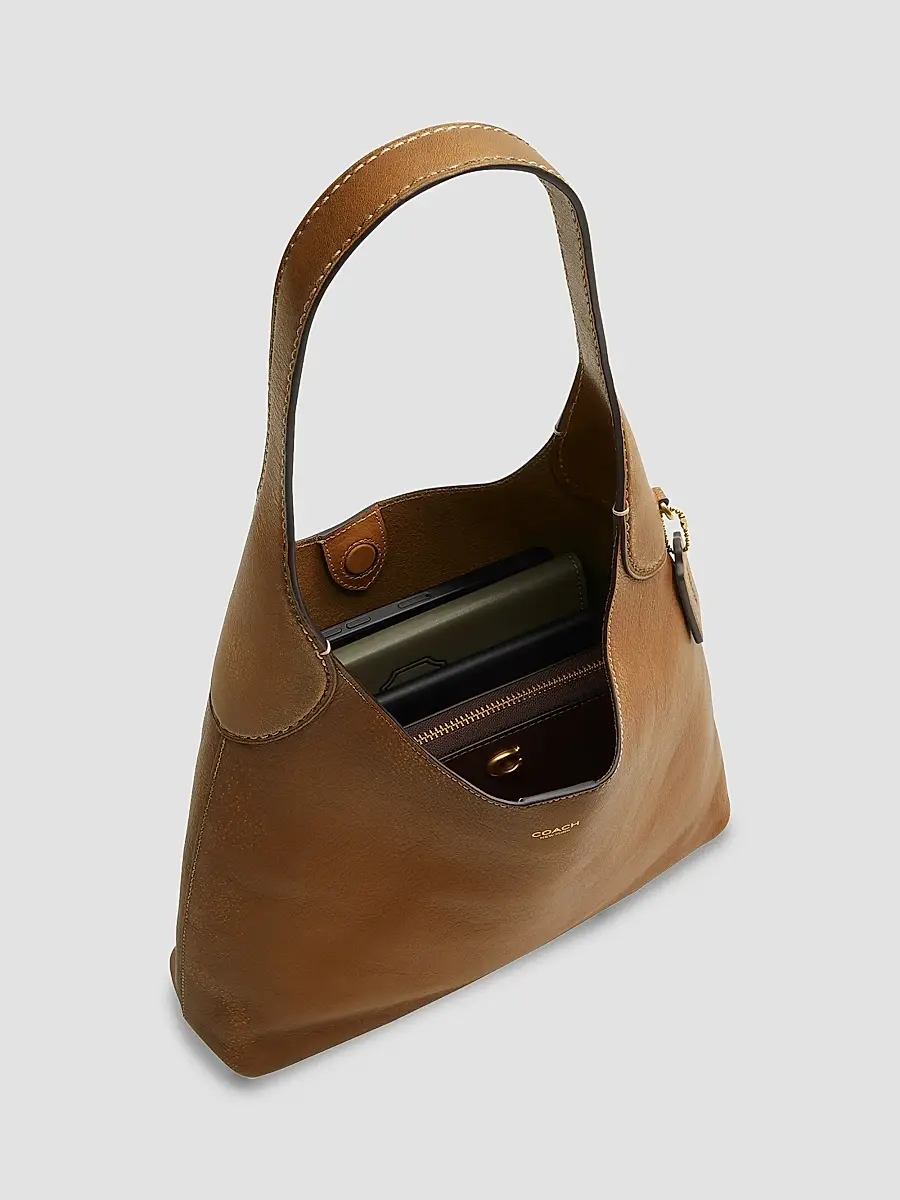 Coach Women's Brooklyn Leather Shoulder Bag | Thumbnail 5 Coach Women's Brooklyn Leather Shoulder Bag | Thumbnail 5