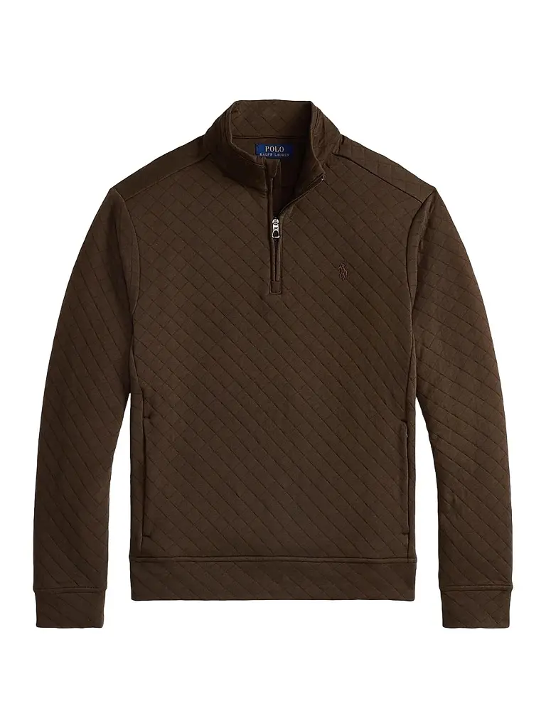 Polo Ralph Lauren Men's Quilted Double-Knit Jersey Sweatshirt
