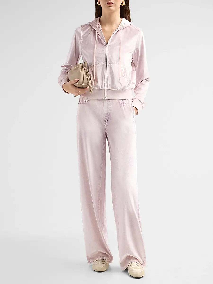 rag & bone Women's rb Miramar Velvet Wide-Leg Pants | Thumbnail 2 rag & bone Women's rb Miramar Velvet Wide-Leg Pants | Thumbnail 2