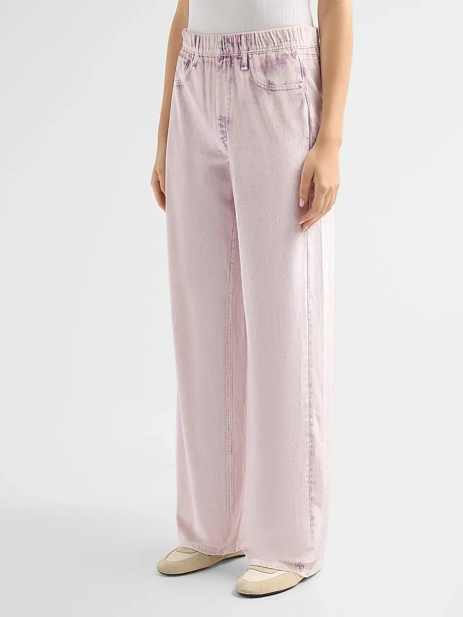 rag & bone Women's rb Miramar Velvet Wide-Leg Pants | Thumbnail 4 rag & bone Women's rb Miramar Velvet Wide-Leg Pants | Thumbnail 4