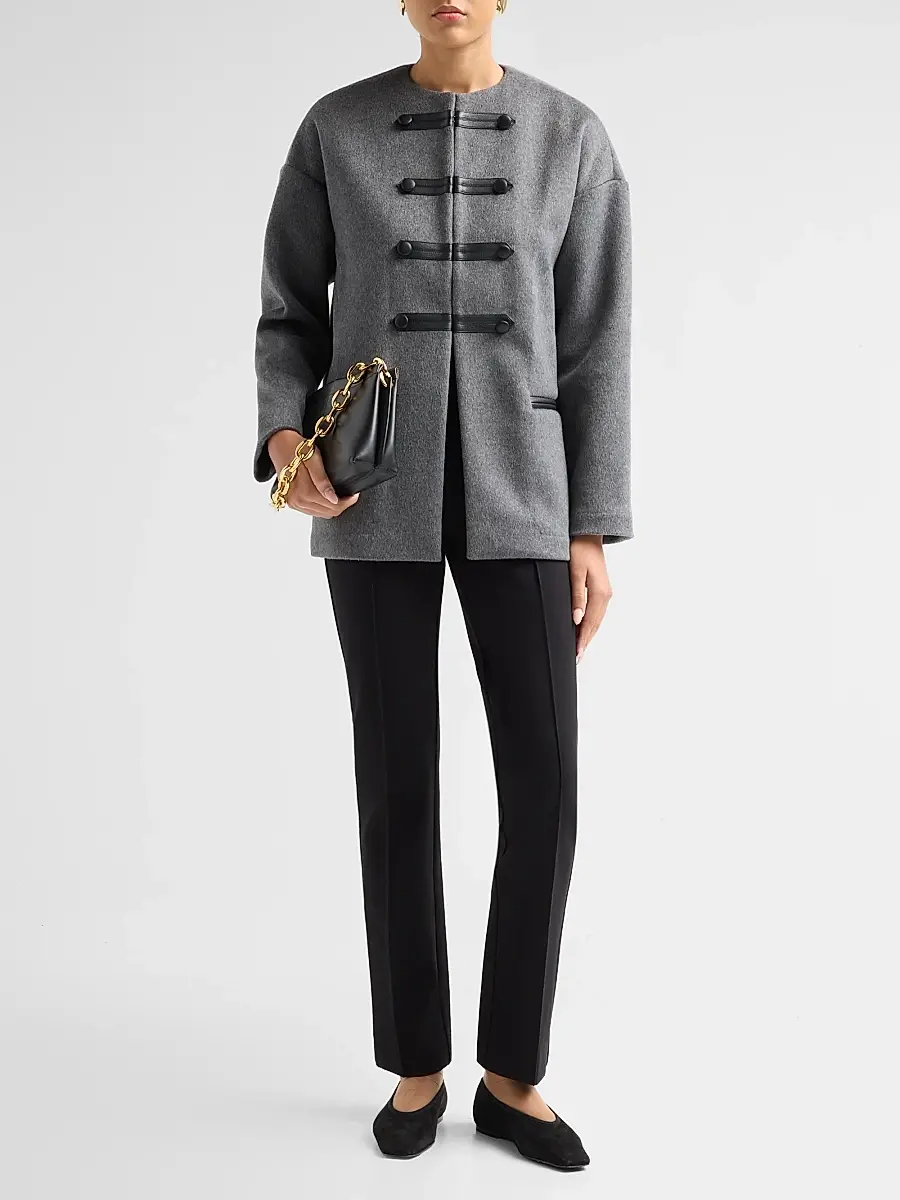 rag & bone Women's Sutton Ponte Cigarette Pants | Thumbnail 2