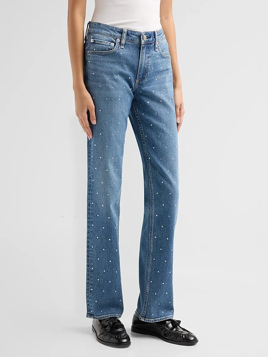 rag & bone Women's Harlow Low-Rise Slim Straight-Leg Jeans | Thumbnail 4 rag & bone Women's Harlow Low-Rise Slim Straight-Leg Jeans | Thumbnail 4