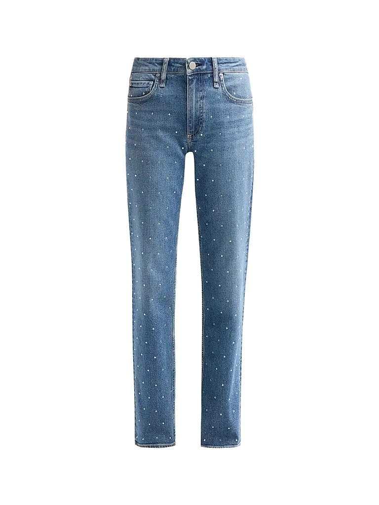 rag & bone Women's Harlow Low-Rise Slim Straight-Leg Jeans