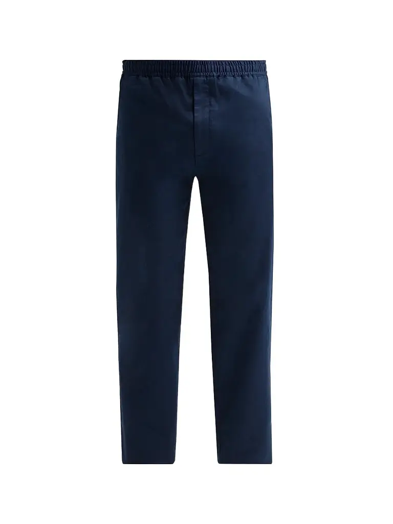 Theory Men's Chino-Style Stretch-Cotton Relaxed Pants