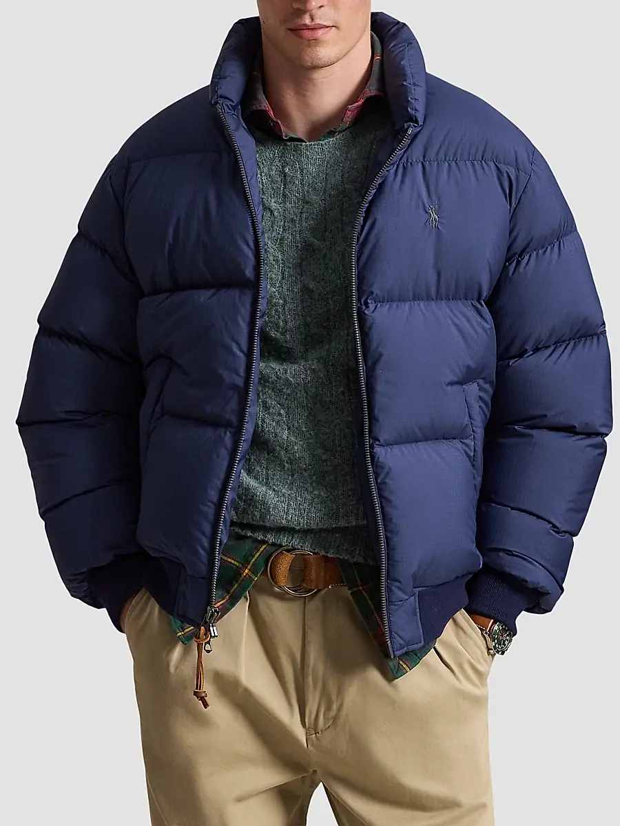 Polo Ralph Lauren Men's Wyoming Ripstop Down Jacket | Thumbnail 4 Polo Ralph Lauren Men's Wyoming Ripstop Down Jacket | Thumbnail 4