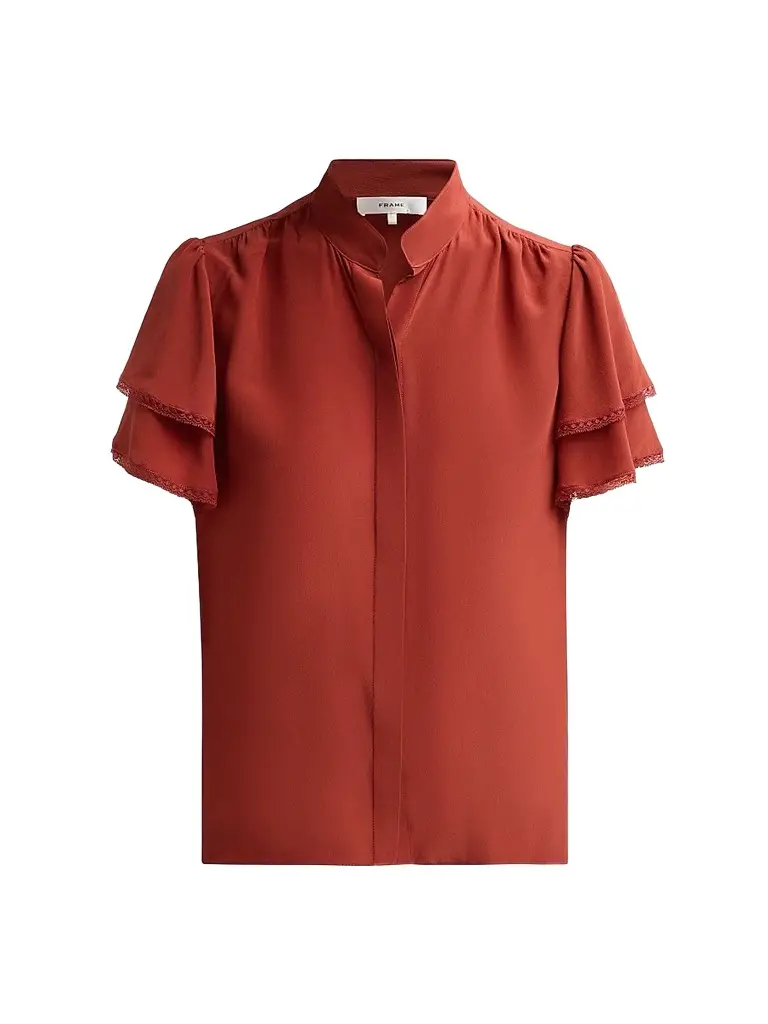 Women's Arcadia Silk Short-Sleeve Top