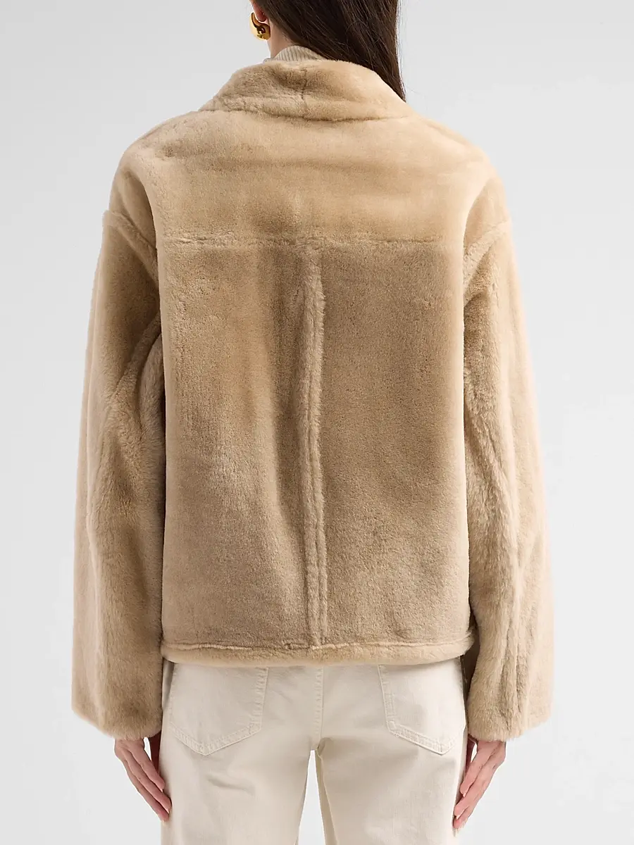 Yves Salomon Women's Veste Reversible Jacket | Thumbnail 3