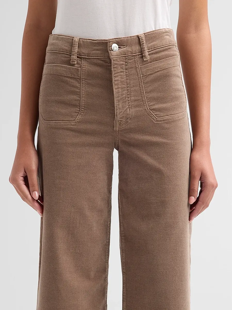 Frame Women's Le Slim Palazzo Modernist Pocket Corduroy Pants | Thumbnail 5 Frame Women's Le Slim Palazzo Modernist Pocket Corduroy Pants | Thumbnail 5