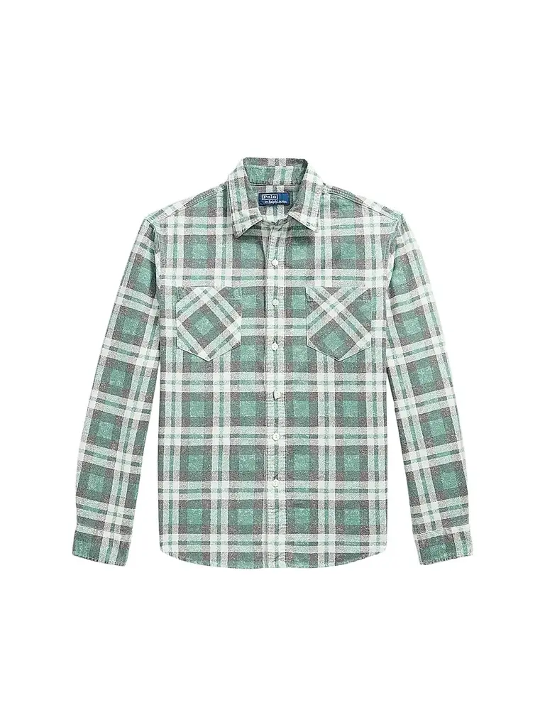 Polo Ralph Lauren Men's Plaid Cotton Oxford Shirt