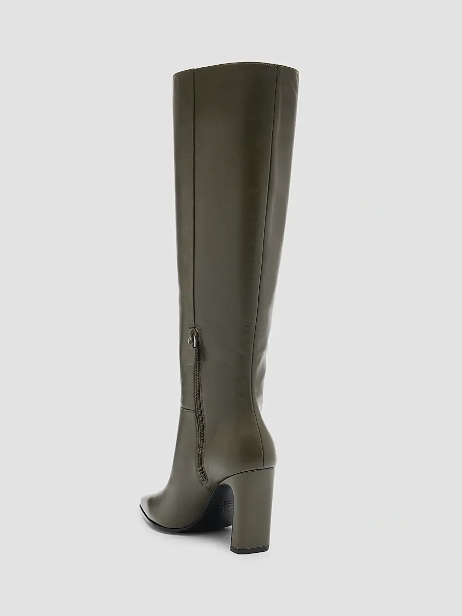 Stuart Weitzman Women's Stassi 85MM Leather Knee-High Boots | Thumbnail 4 Stuart Weitzman Women's Stassi 85MM Leather Knee-High Boots | Thumbnail 4