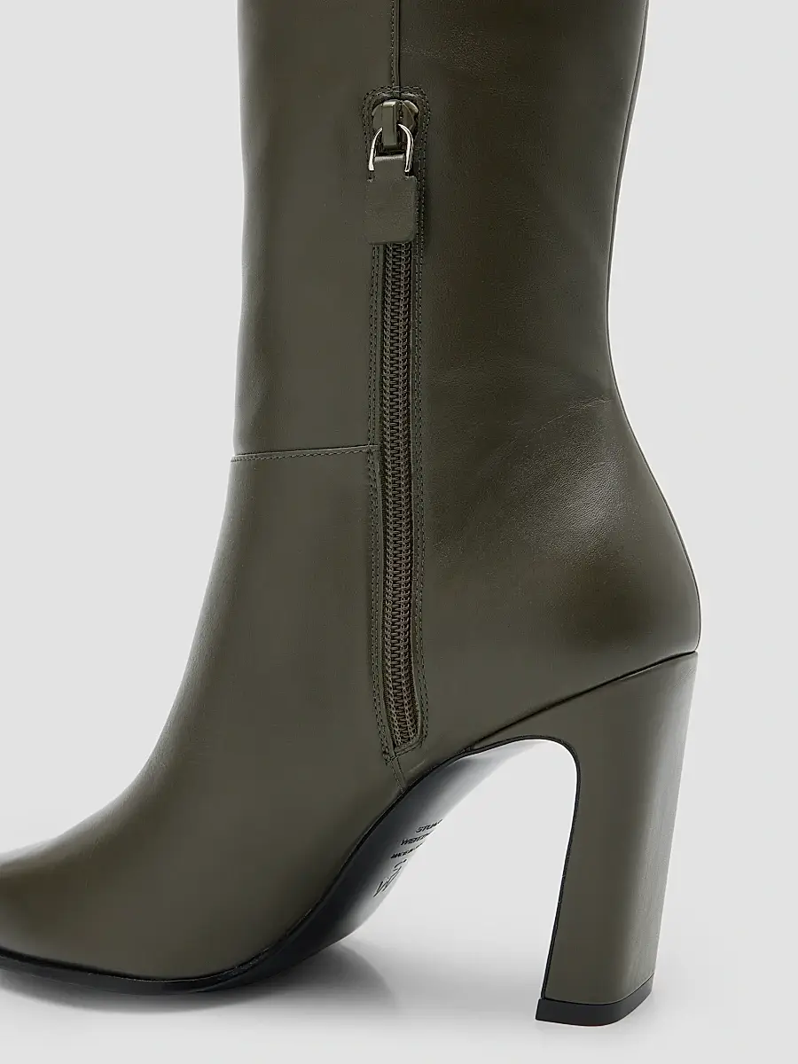 Stuart Weitzman Women's Stassi 85MM Leather Knee-High Boots | Thumbnail 5 Stuart Weitzman Women's Stassi 85MM Leather Knee-High Boots | Thumbnail 5