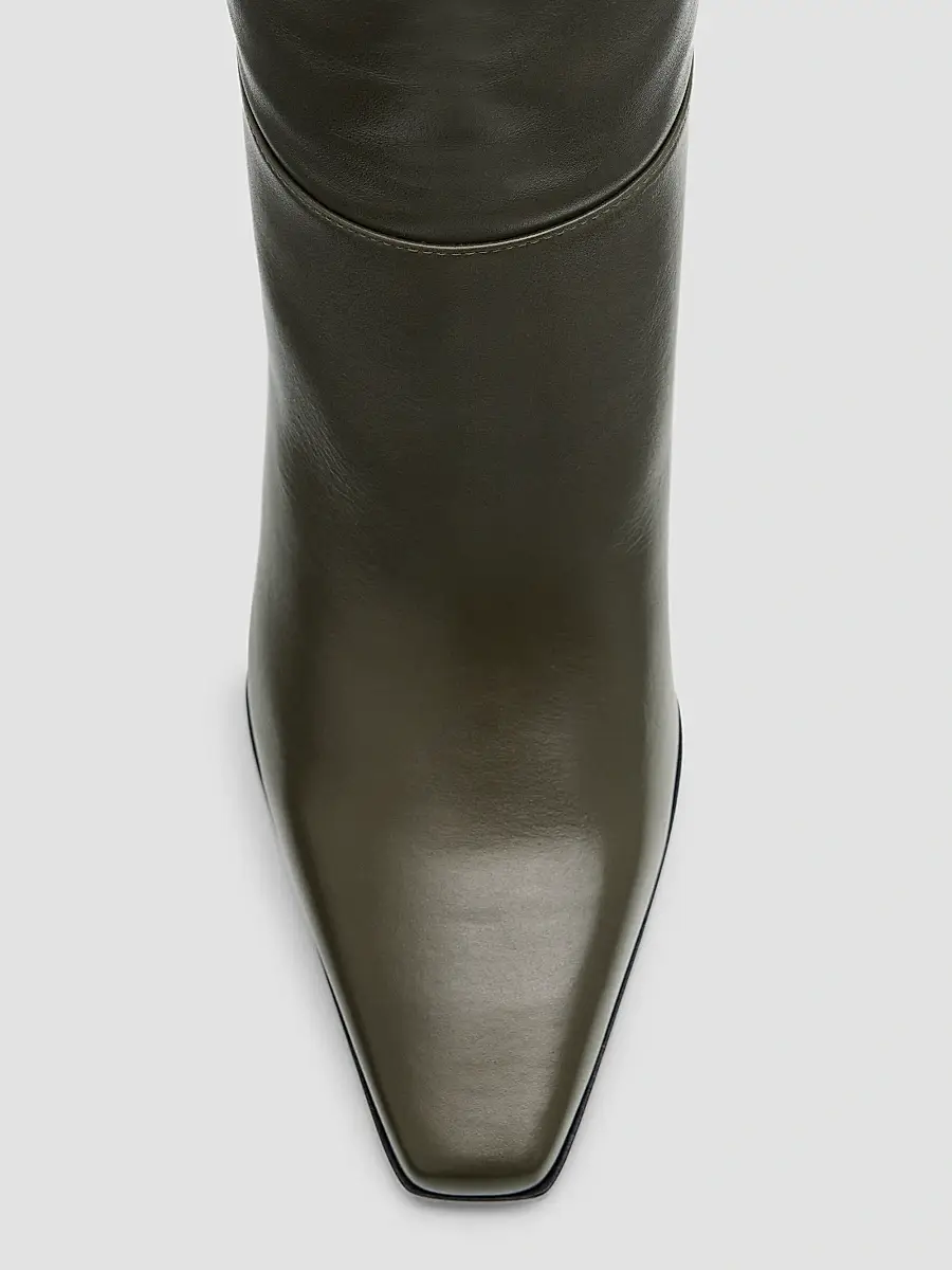 Stuart Weitzman Women's Stassi 85MM Leather Knee-High Boots | Thumbnail 6 Stuart Weitzman Women's Stassi 85MM Leather Knee-High Boots | Thumbnail 6