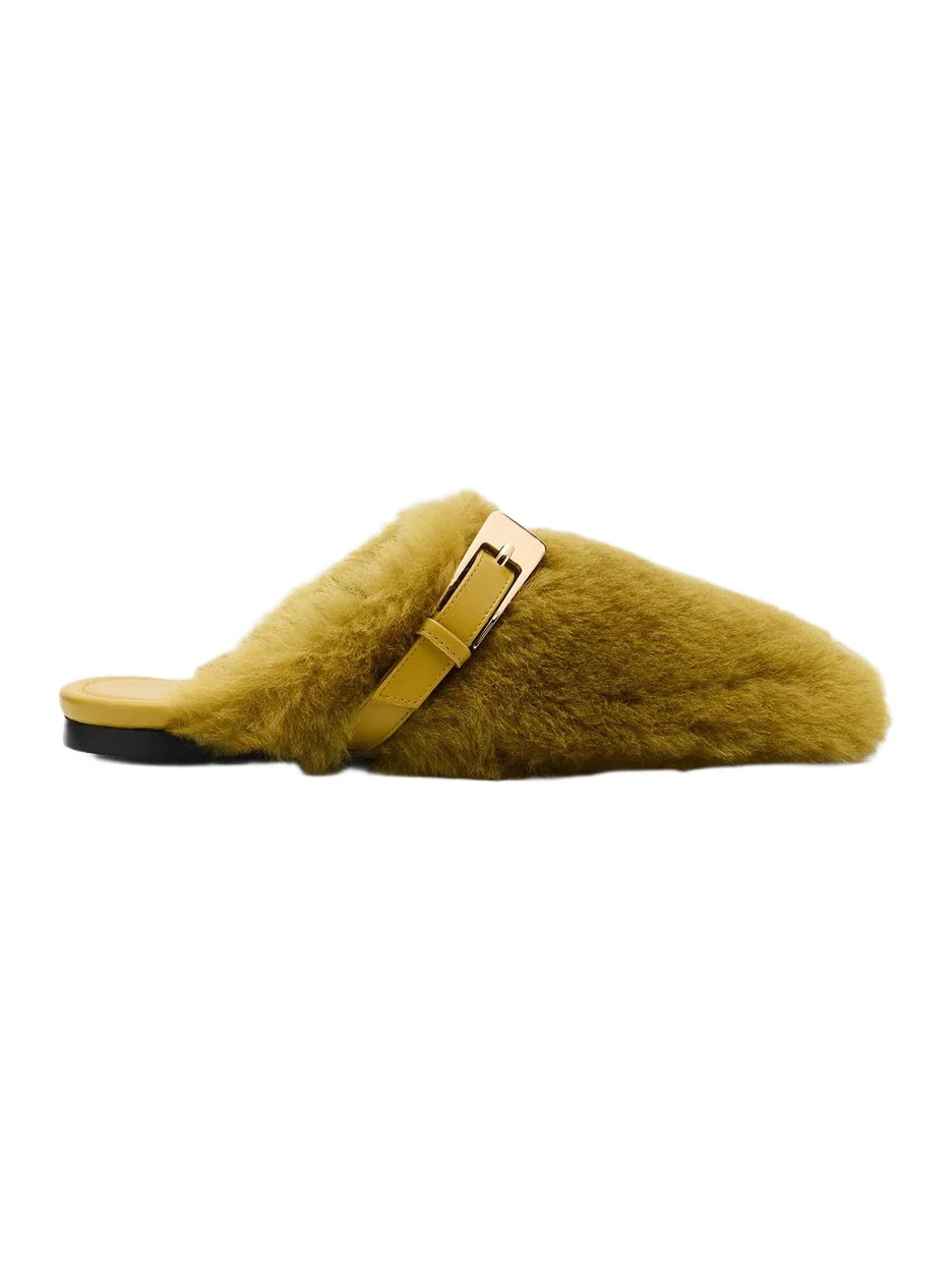 Women's Roxanne Shearling Mules Women's Roxanne Shearling Mules