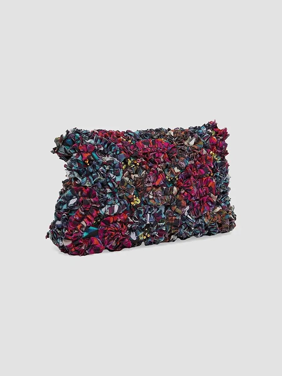 Dries Van Noten Women's Small Embellished Envelope Bag | Thumbnail 3 Dries Van Noten Women's Small Embellished Envelope Bag | Thumbnail 3