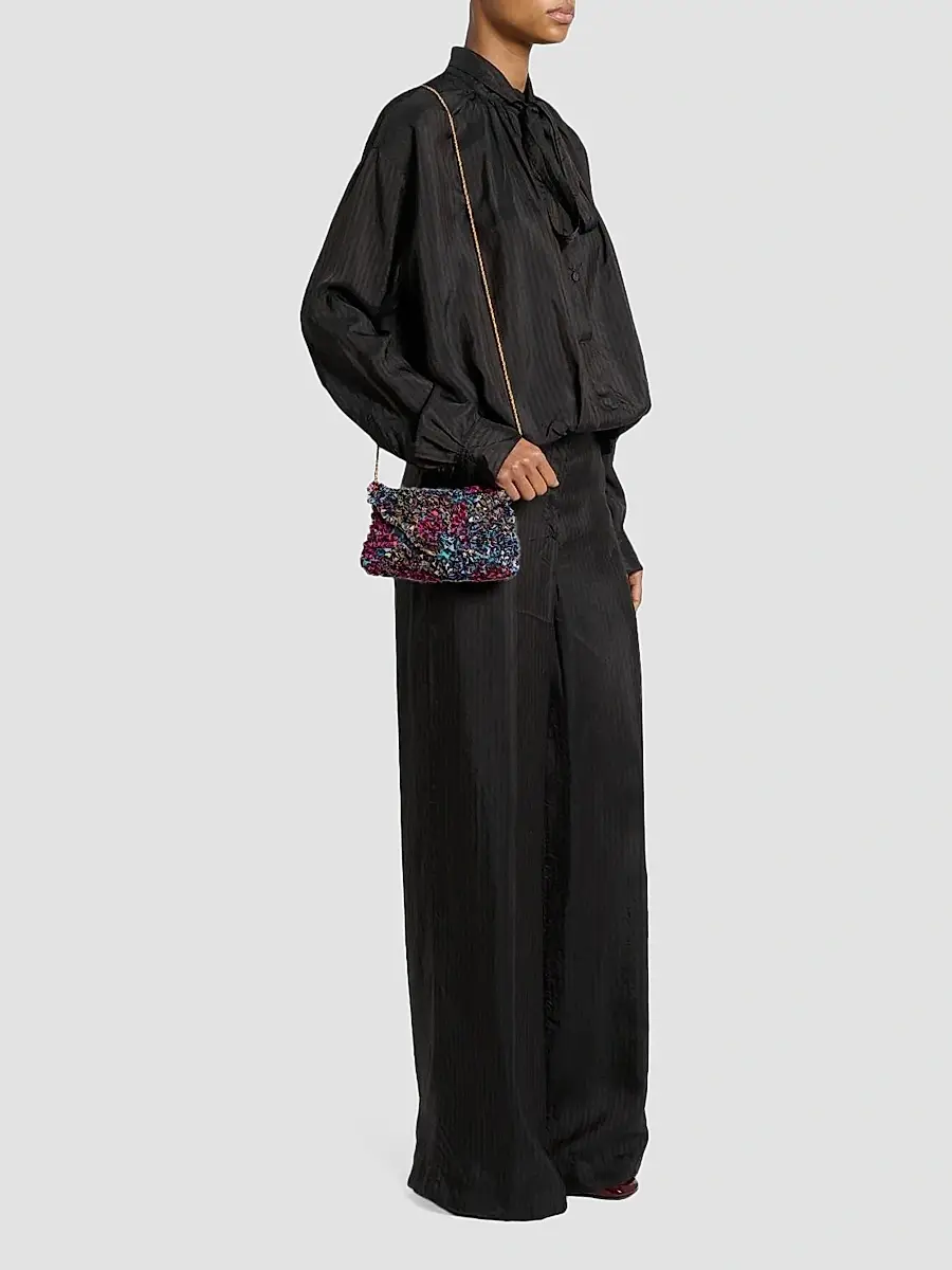 Dries Van Noten Women's Small Embellished Envelope Bag | Thumbnail 5 Dries Van Noten Women's Small Embellished Envelope Bag | Thumbnail 5