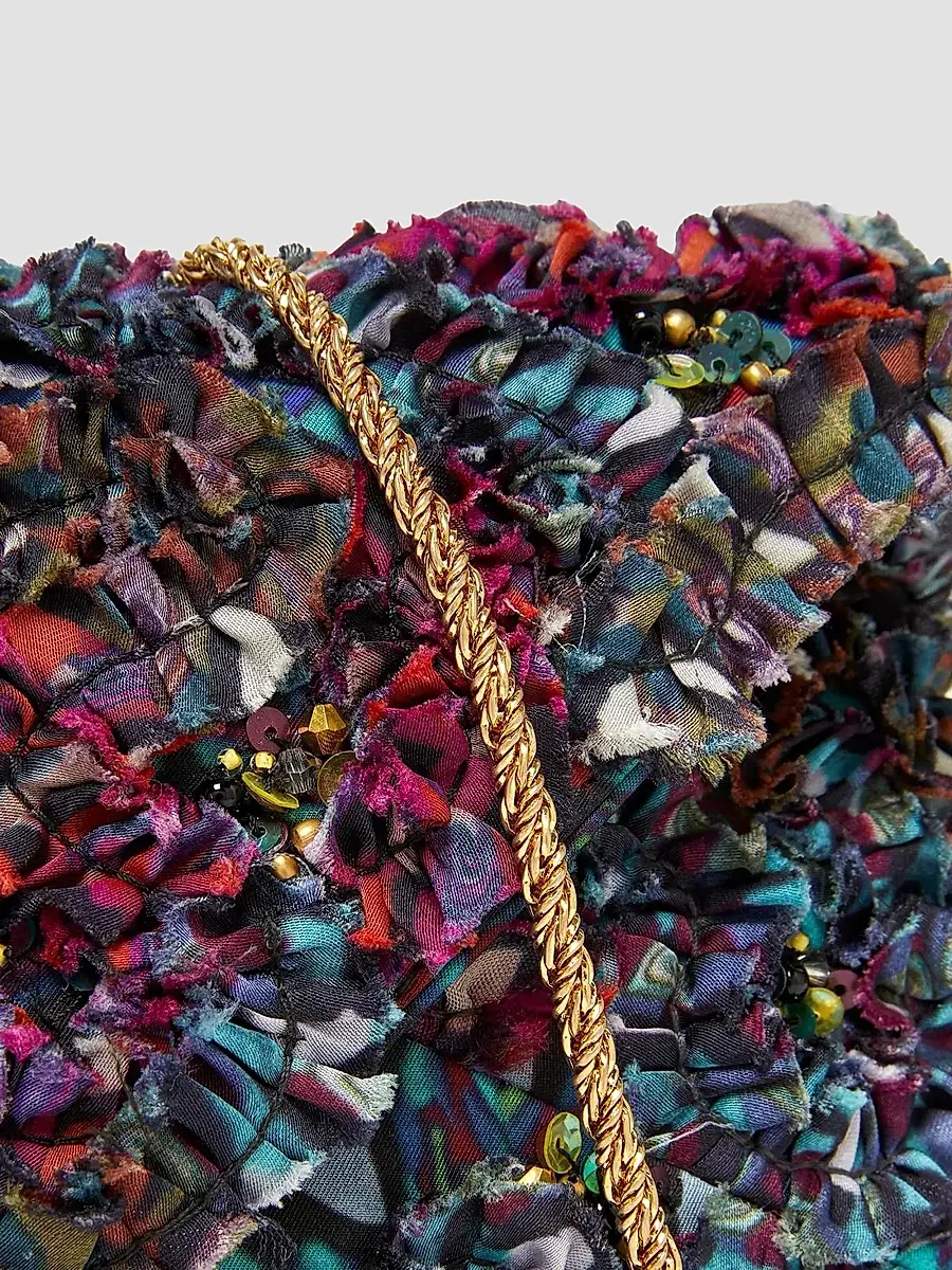 Dries Van Noten Women's Small Embellished Envelope Bag | Thumbnail 6 Dries Van Noten Women's Small Embellished Envelope Bag | Thumbnail 6