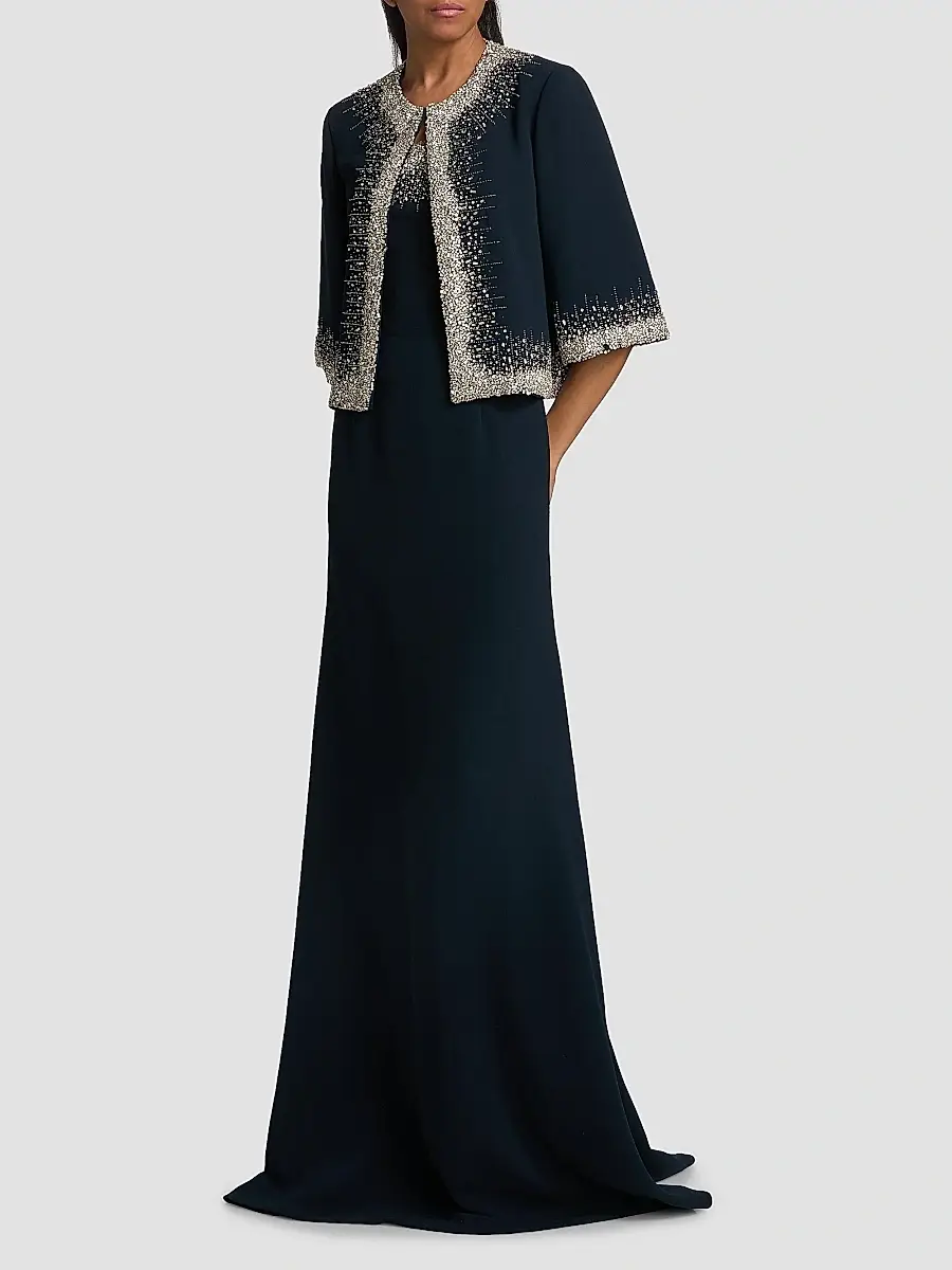 Naeem Khan Women's Crystal Embellished Jacket | Thumbnail 2