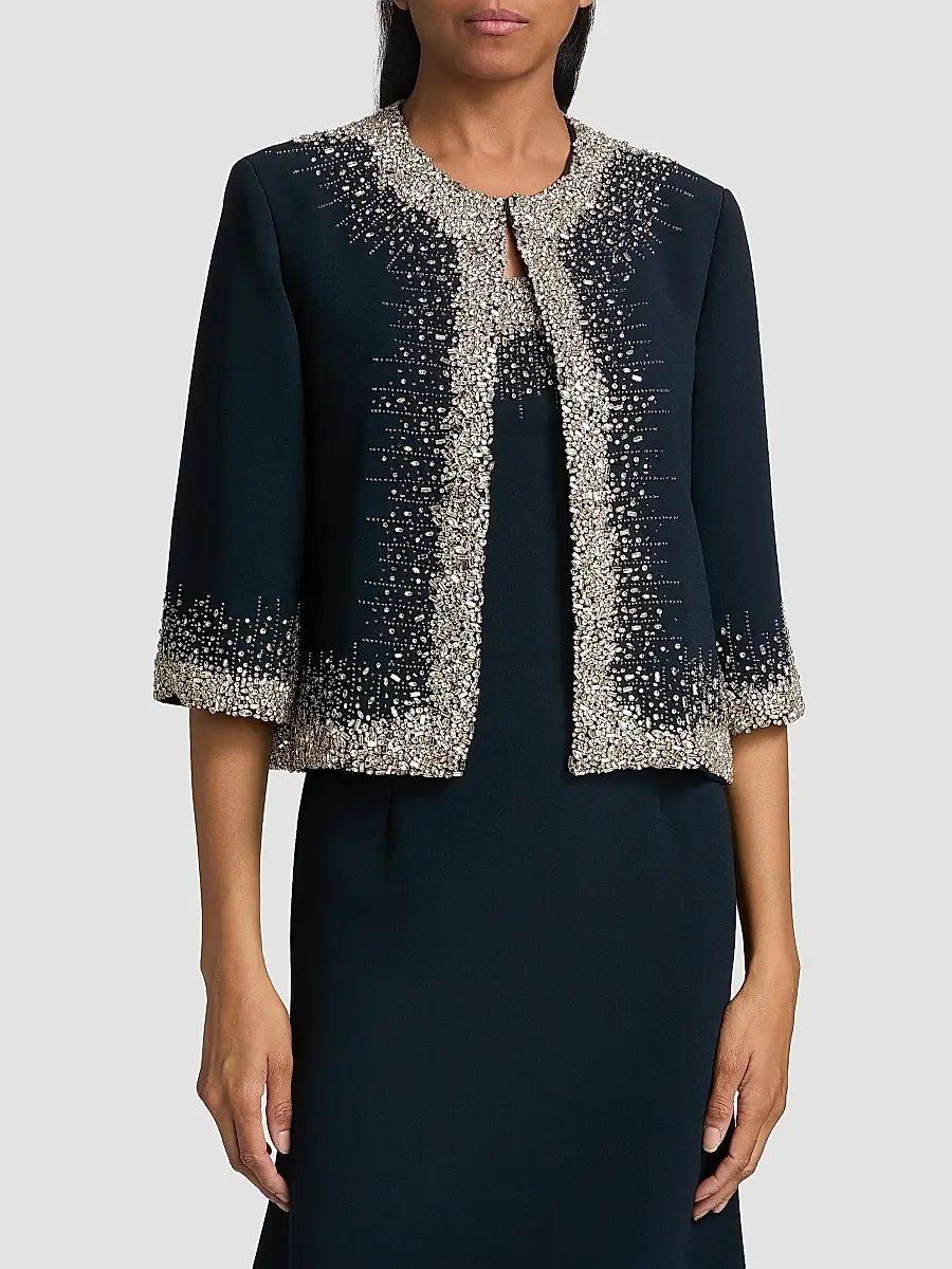 Naeem Khan Women's Crystal Embellished Jacket | Thumbnail 3