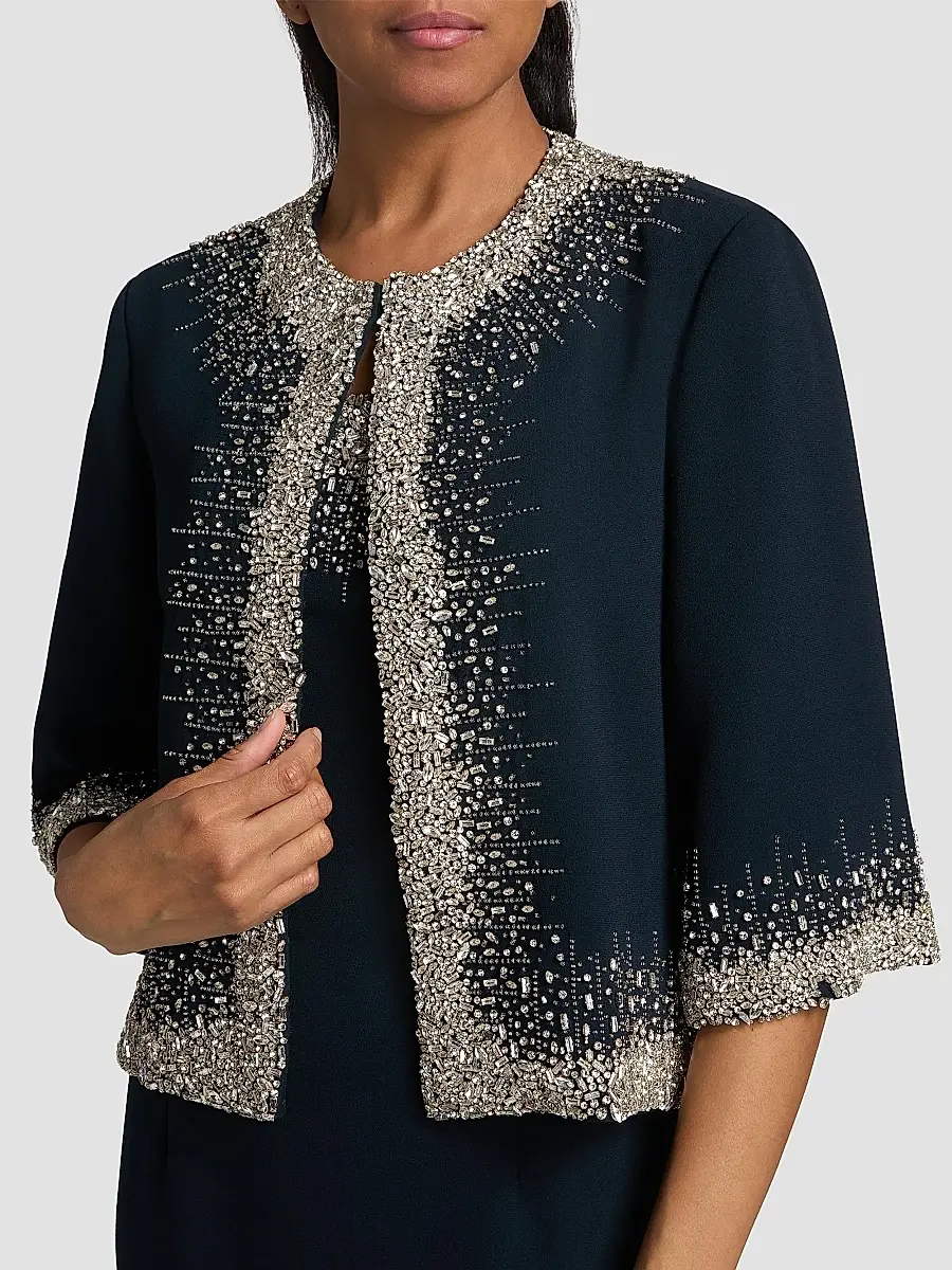 Naeem Khan Women's Crystal Embellished Jacket | Thumbnail 6