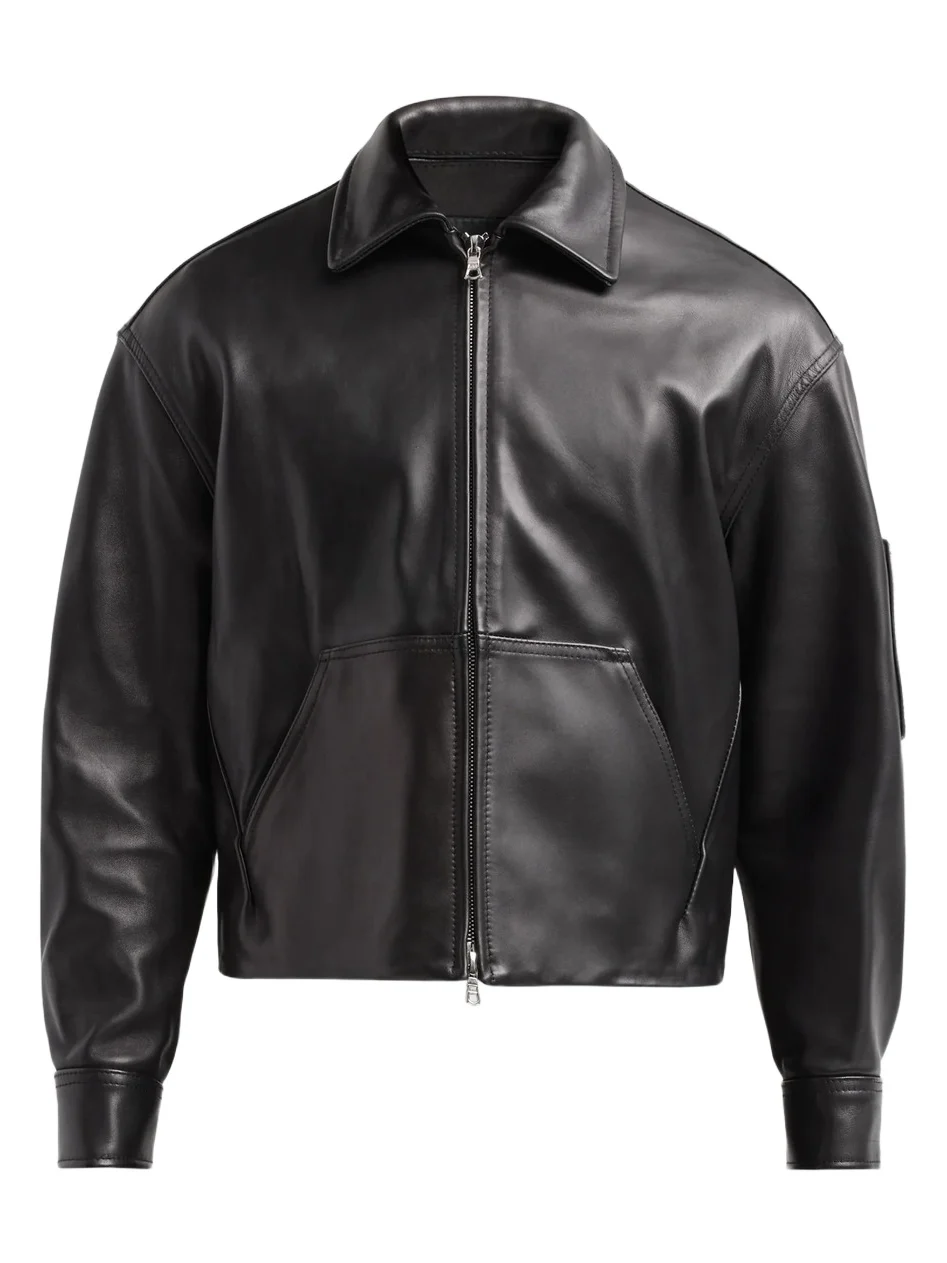 PUBLIC SCHOOL NEW YORK Men Public School Linden Leather Jacket