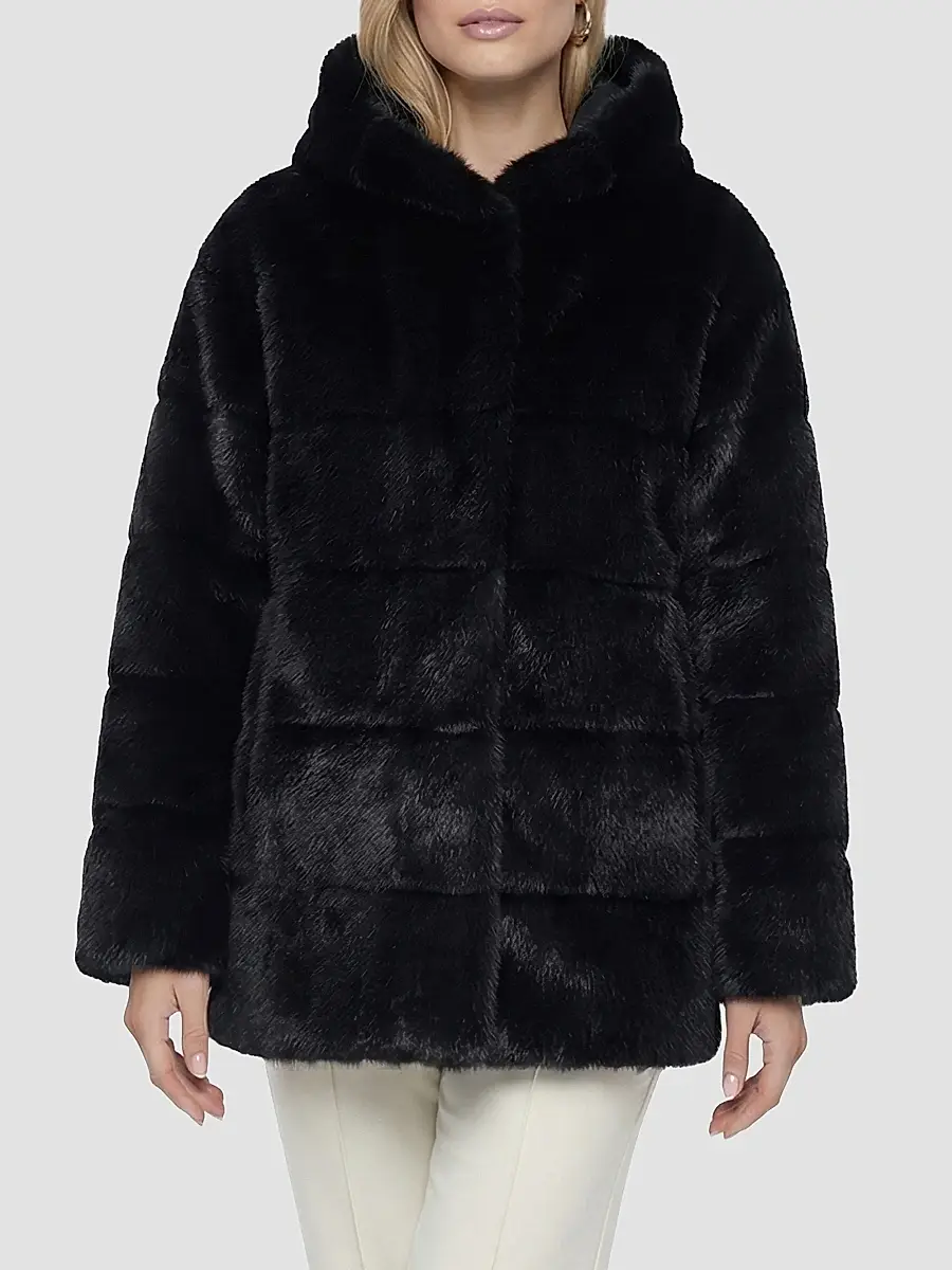 Lyla Grant Women's Mink Coat with Hood | Thumbnail 3 Lyla Grant Women's Mink Coat with Hood | Thumbnail 3