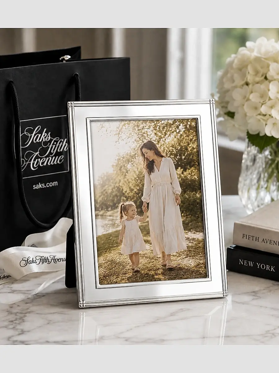 Cunill Madison 4" x 6" Sterling Silver Frame | Thumbnail 3 Cunill Madison 4" x 6" Sterling Silver Frame | Thumbnail 3