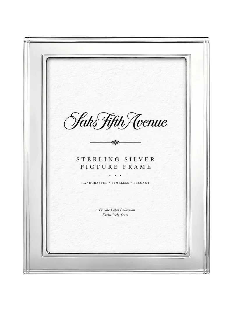 Cunill Madison 4" x 6" Sterling Silver Frame