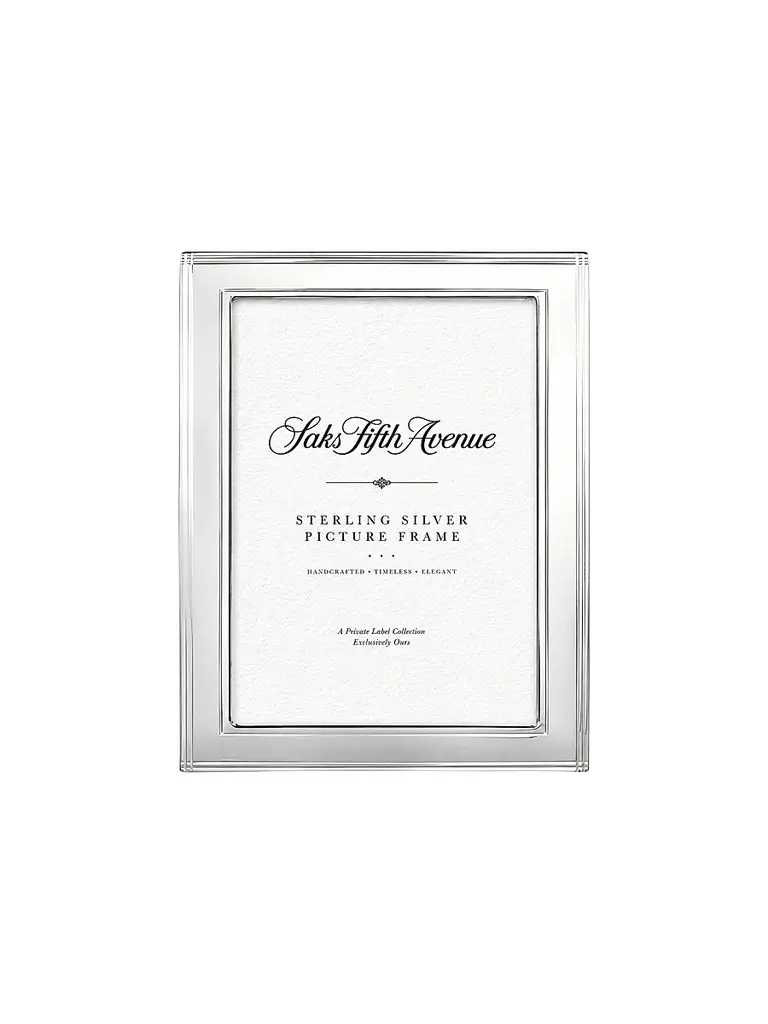 Cunill Madison 4" x 6" Sterling Silver Frame