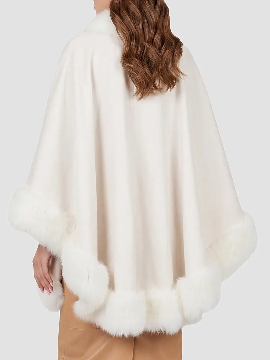 Gorski Women's Select Cashmere Cape | Thumbnail 5 Gorski Women's Select Cashmere Cape | Thumbnail 5