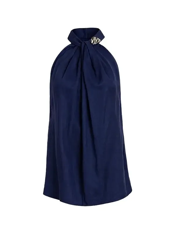 Women's Shela Embellished Halterneck Blouse Women's Shela Embellished Halterneck Blouse