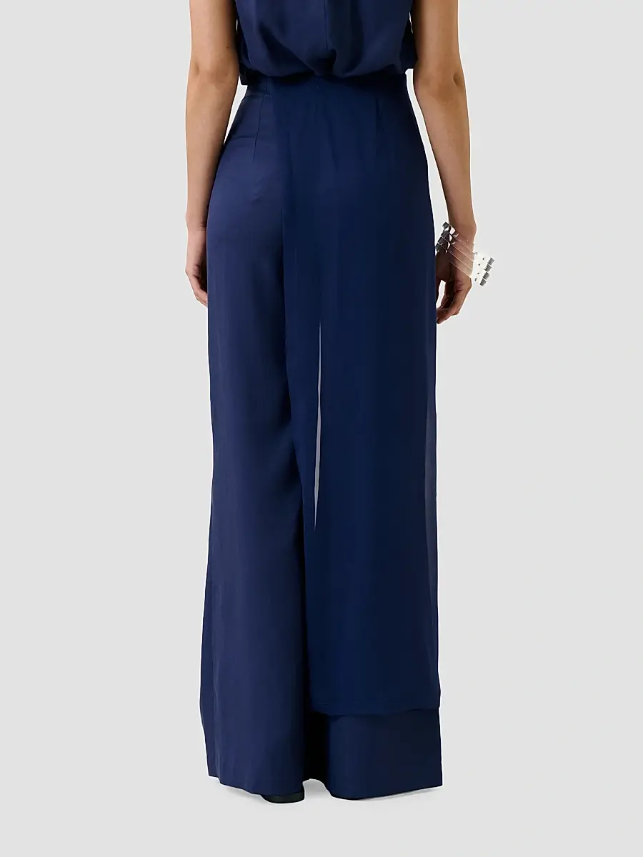 Silvia Tcherassi Women's Gaucin Wrap Wide-Leg Pants | Thumbnail 3 Silvia Tcherassi Women's Gaucin Wrap Wide-Leg Pants | Thumbnail 3