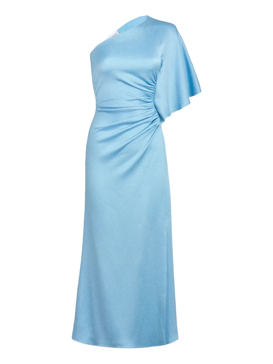 Women's Oby Ruched Satin One-Shoulder Maxi Dress Women's Oby Ruched Satin One-Shoulder Maxi Dress