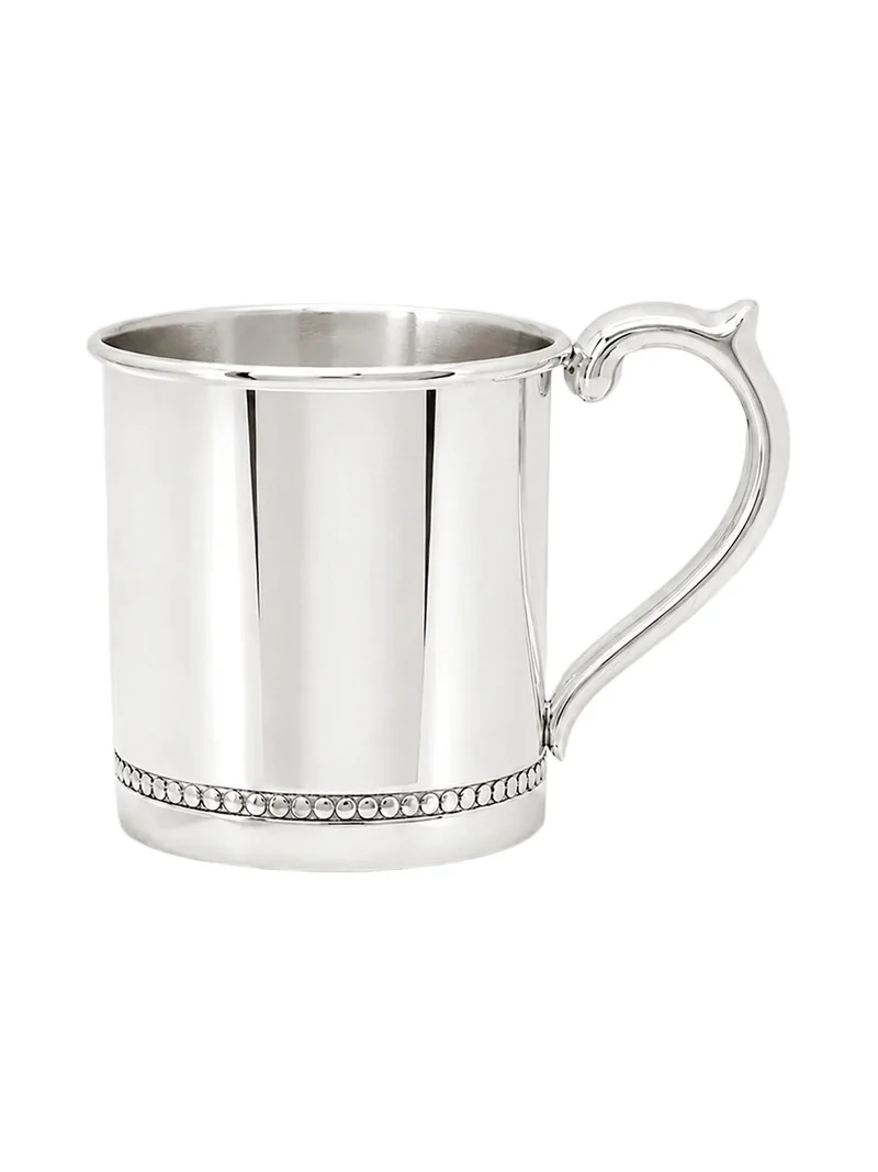 Cunill Beaded Sterling Silver Baby Cup