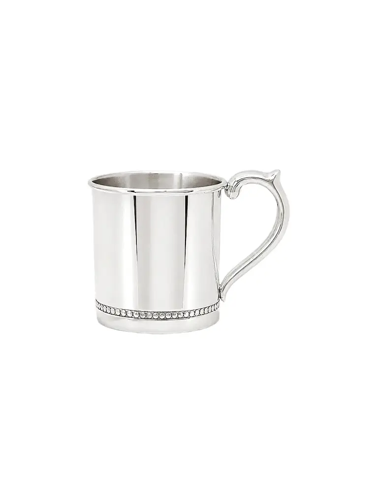 Cunill Beaded Sterling Silver Baby Cup