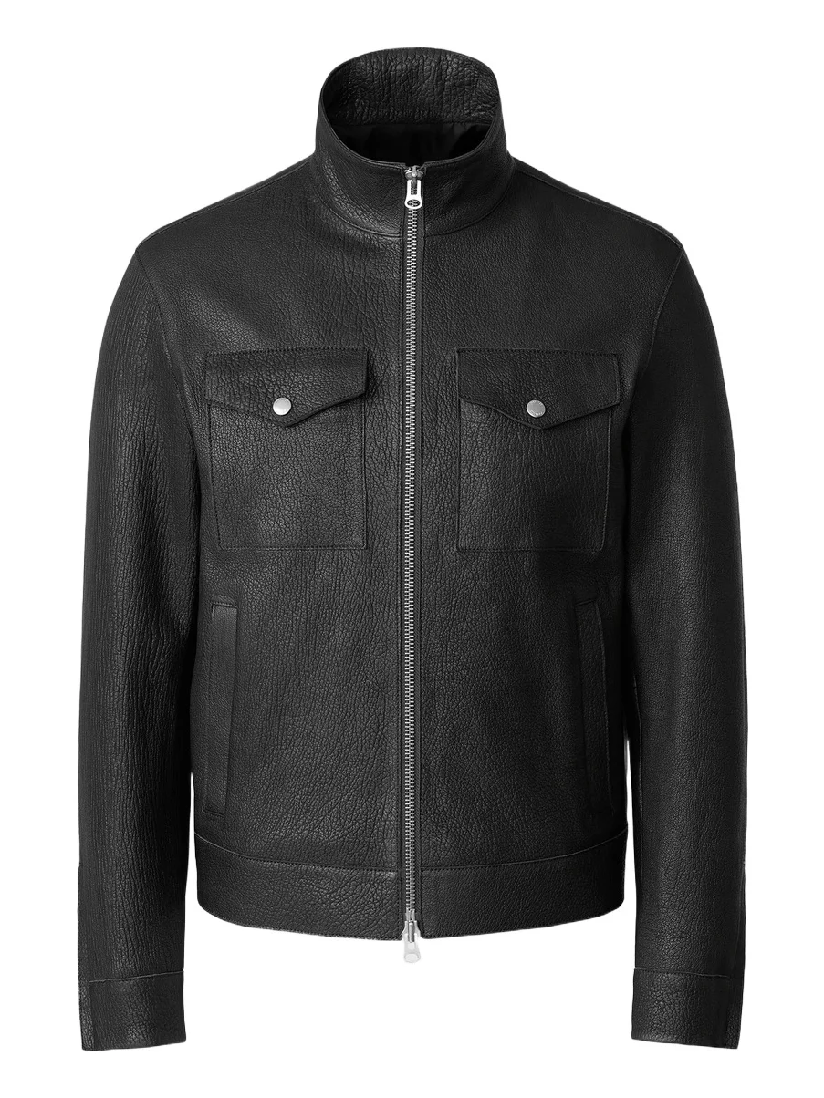 Mackage Men's Otto Pebbled Leather Jacket