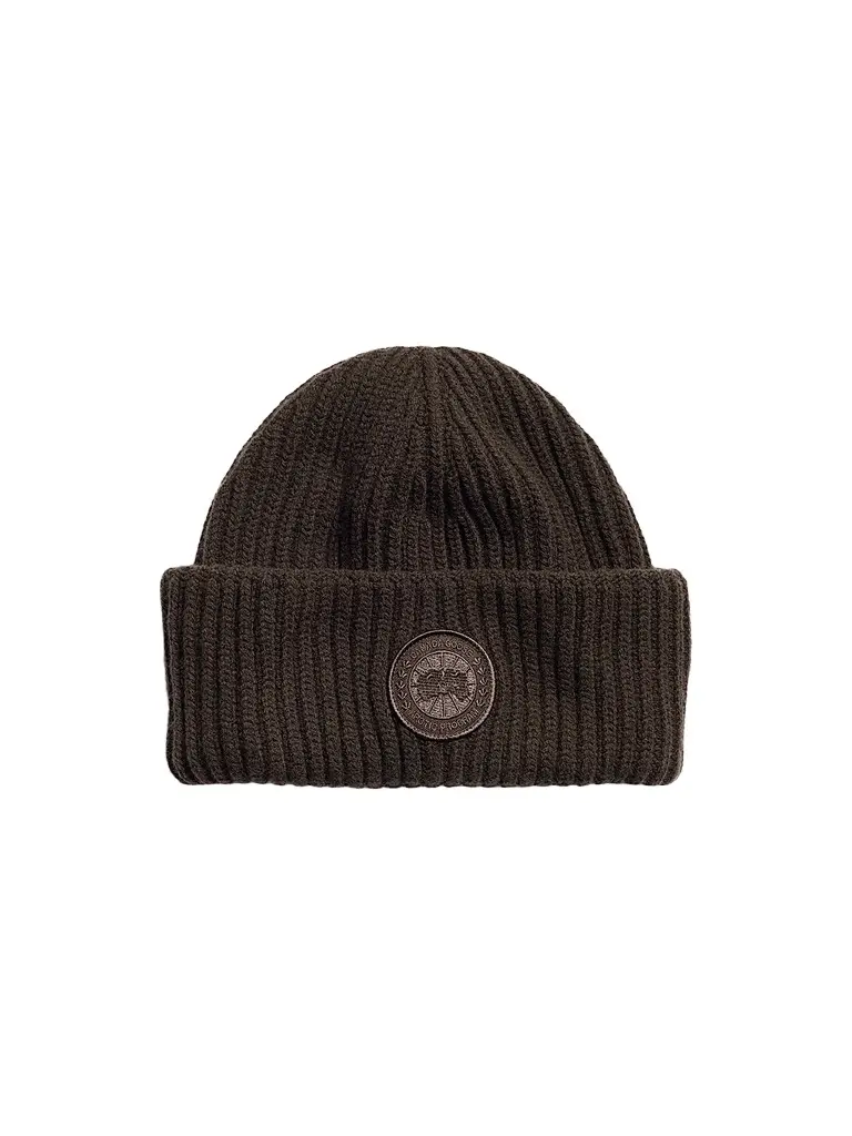 Women's Logo Merino Wool-Cashmere Toque Women's Logo Merino Wool-Cashmere Toque