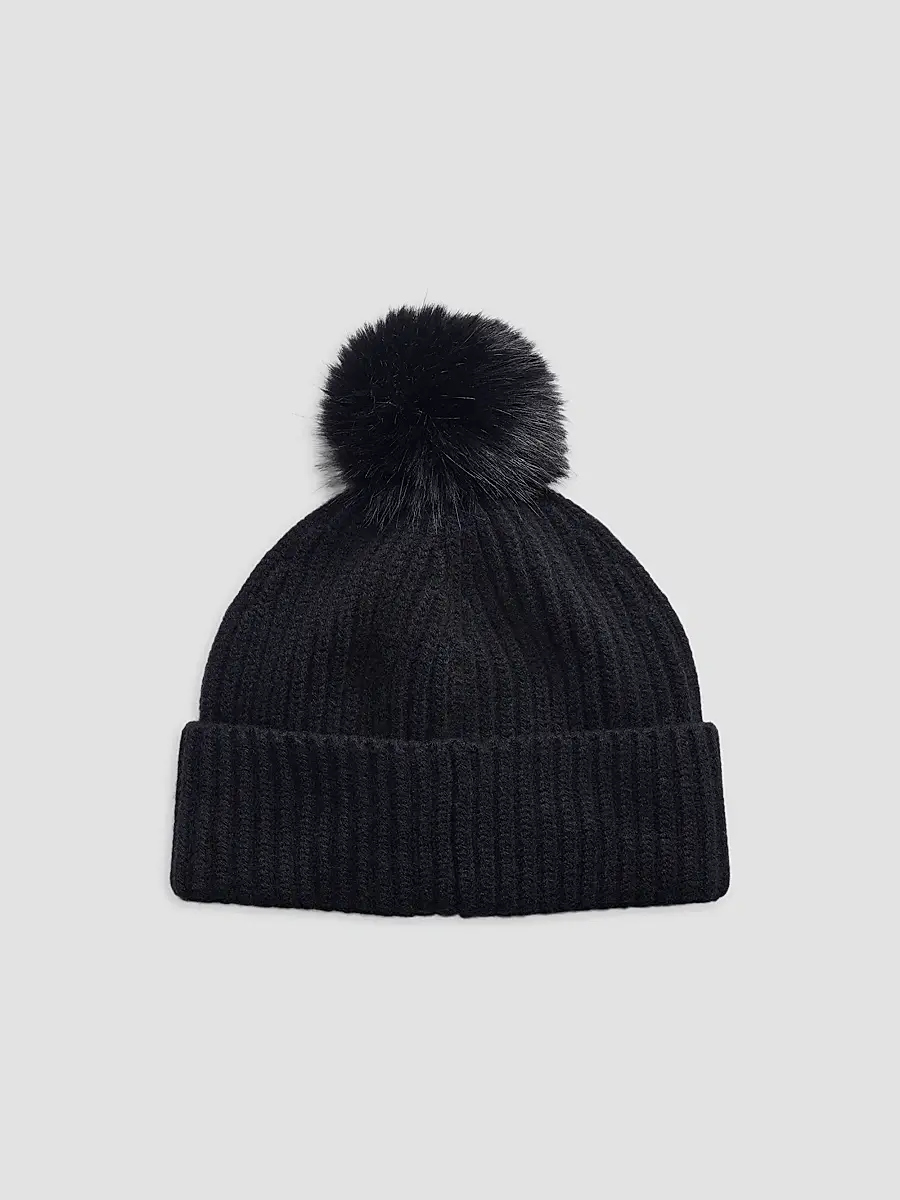 Canada Goose Women's Toque Pom-Pom Merino Wool-Cashmere Beanie | Thumbnail 2
