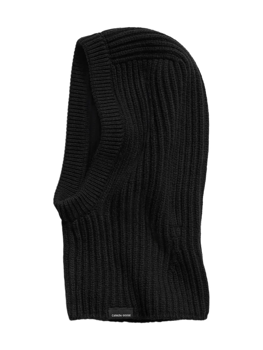 Women's Merino Wool-Cashmere Ribbed Balaclava Women's Merino Wool-Cashmere Ribbed Balaclava