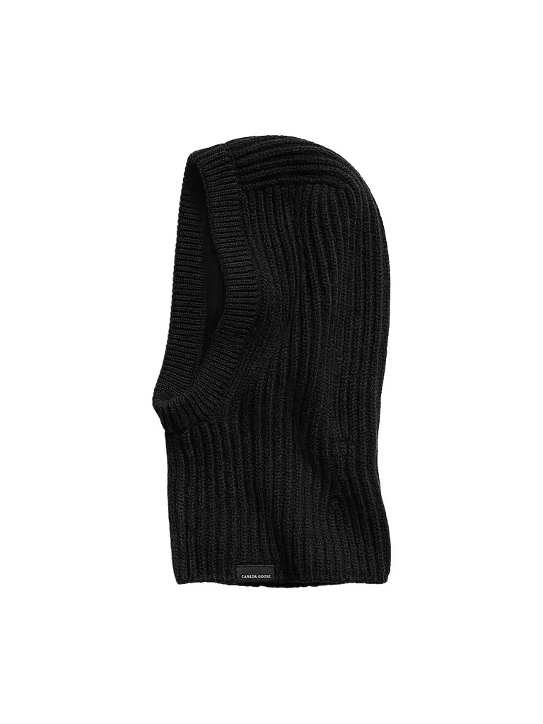 Women's Merino Wool-Cashmere Ribbed Balaclava Women's Merino Wool-Cashmere Ribbed Balaclava