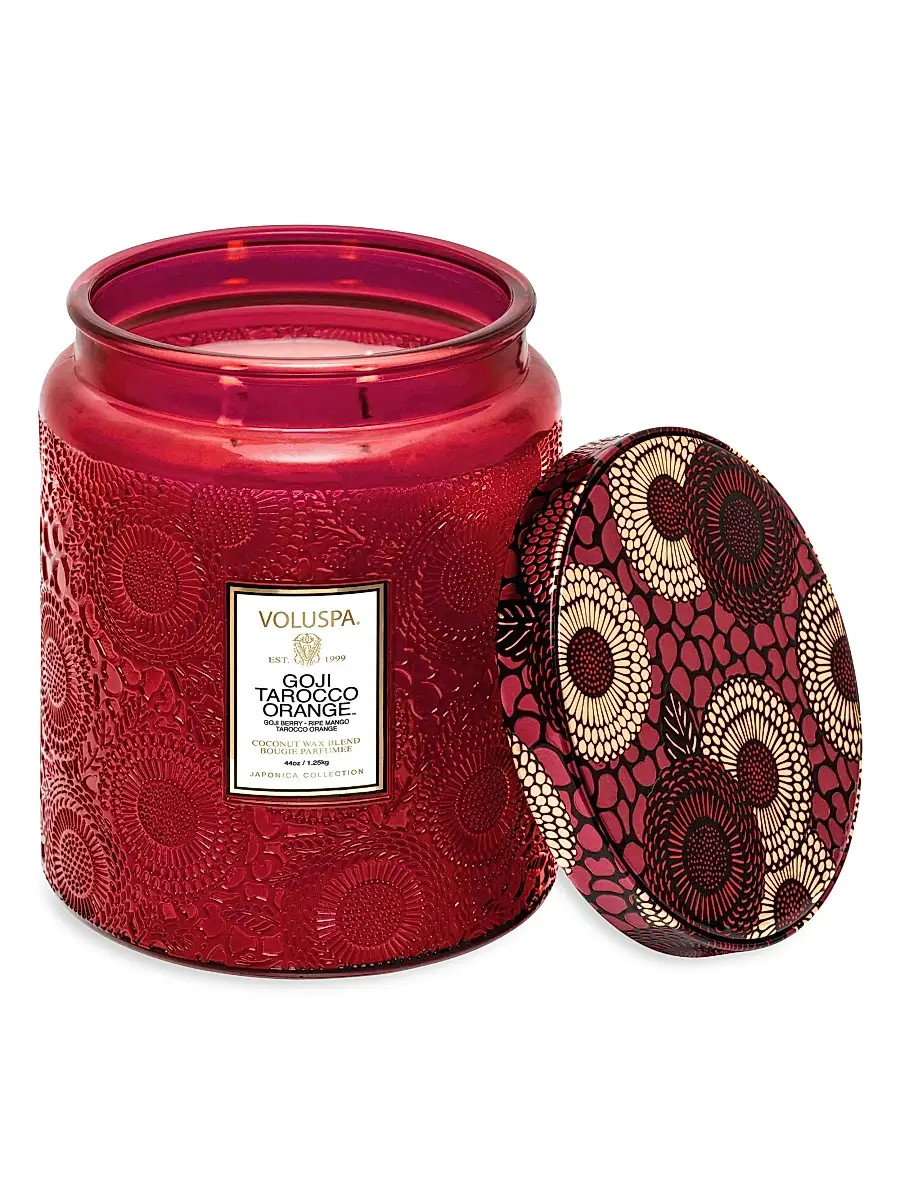 Voluspa Goji Tarocco Orange Luxe Jar Candle | Thumbnail 2 Voluspa Goji Tarocco Orange Luxe Jar Candle | Thumbnail 2