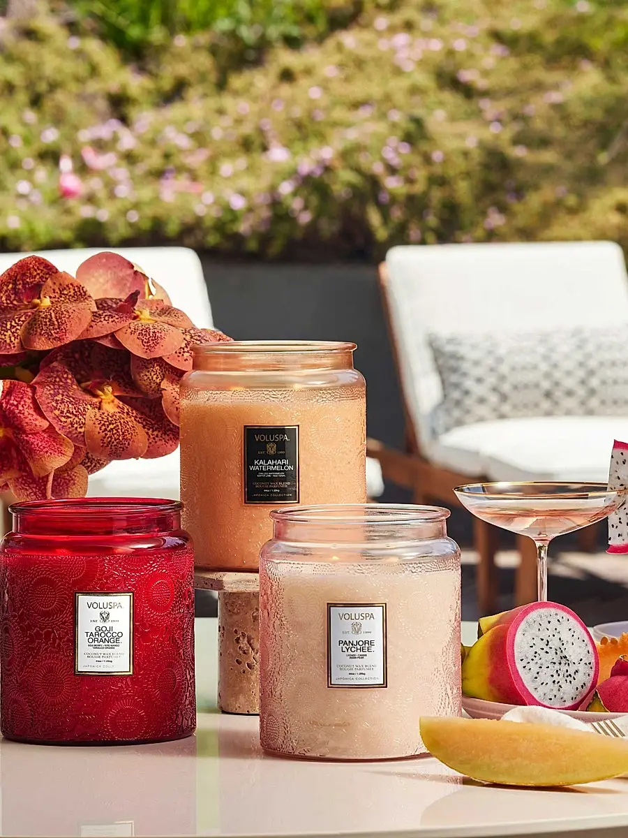 Voluspa Goji Tarocco Orange Luxe Jar Candle | Thumbnail 5 Voluspa Goji Tarocco Orange Luxe Jar Candle | Thumbnail 5