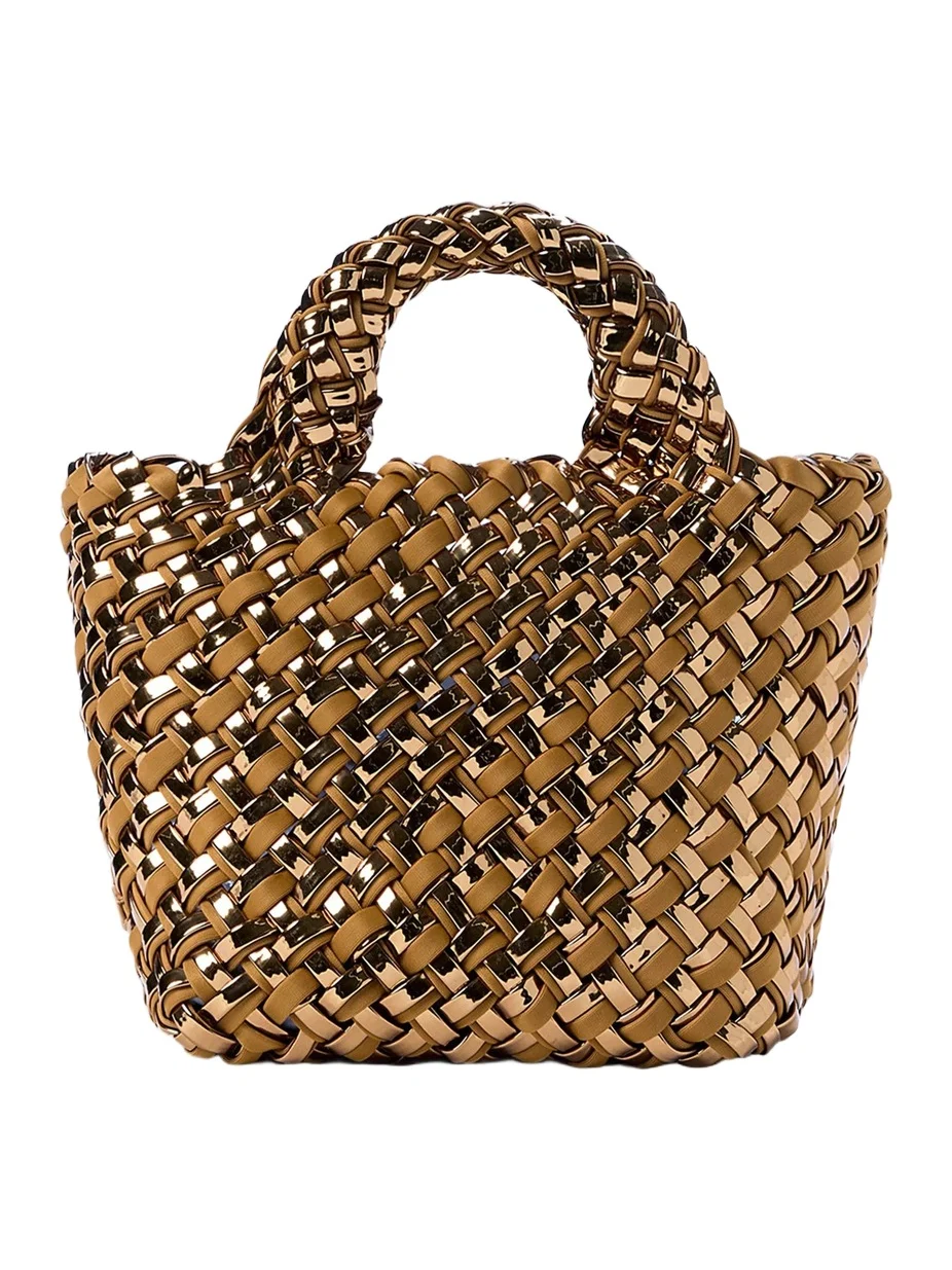 Women's St. Barths Petit Double Weave Top Handle Bag