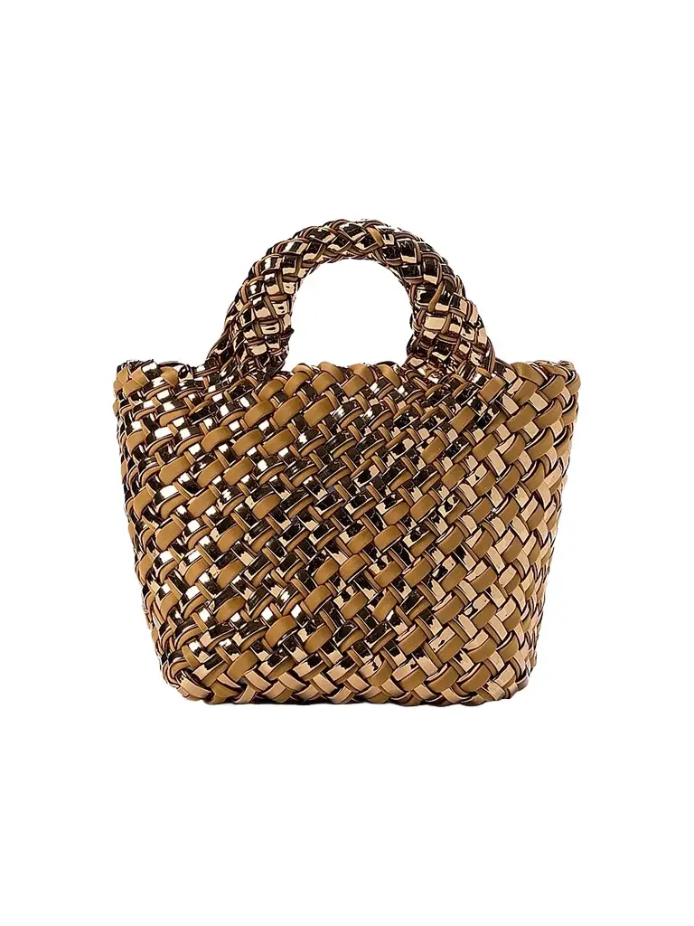 Women's St. Barths Petit Double Weave Top Handle Bag Women's St. Barths Petit Double Weave Top Handle Bag