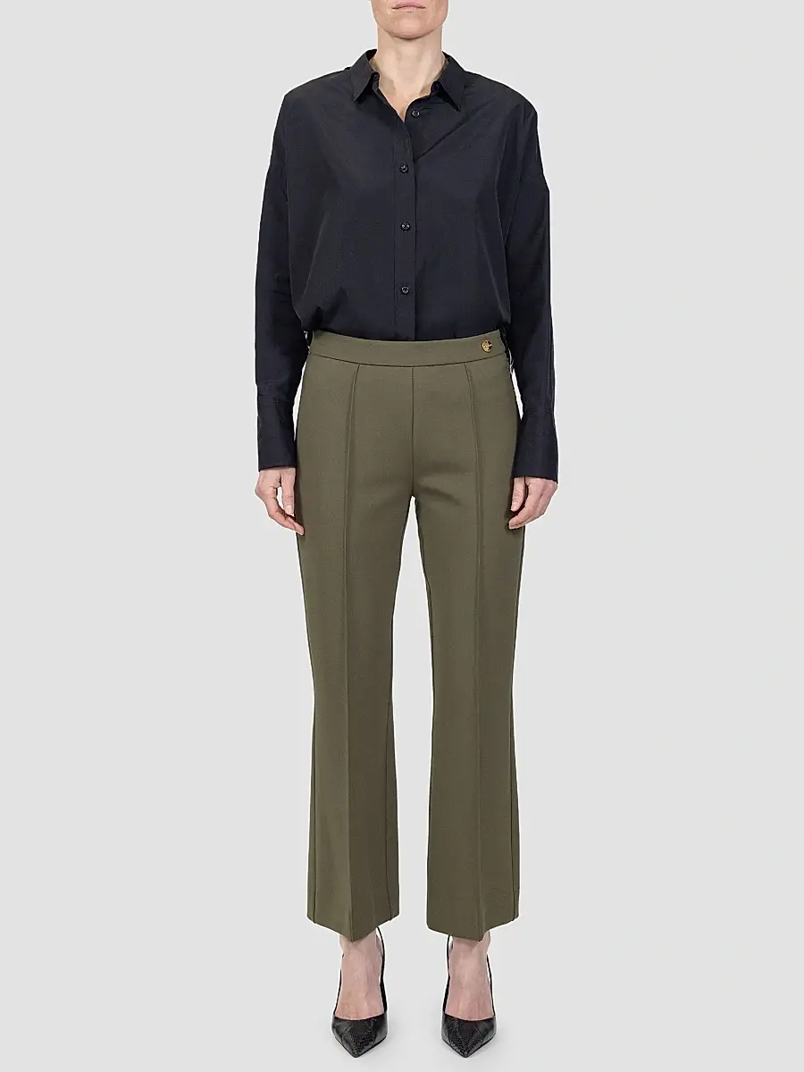 CALLAS MILANO Women's Lola Cropped Flare Pants | Thumbnail 2 CALLAS MILANO Women's Lola Cropped Flare Pants | Thumbnail 2