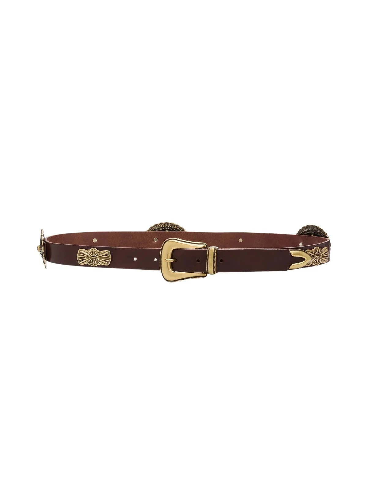 Johnny Was Women's Guscio Italian Leather Conch Belt
