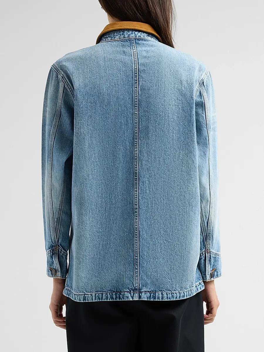Johnny Was Women's California Sunrise Denim Jacket | Thumbnail 3 Johnny Was Women's California Sunrise Denim Jacket | Thumbnail 3